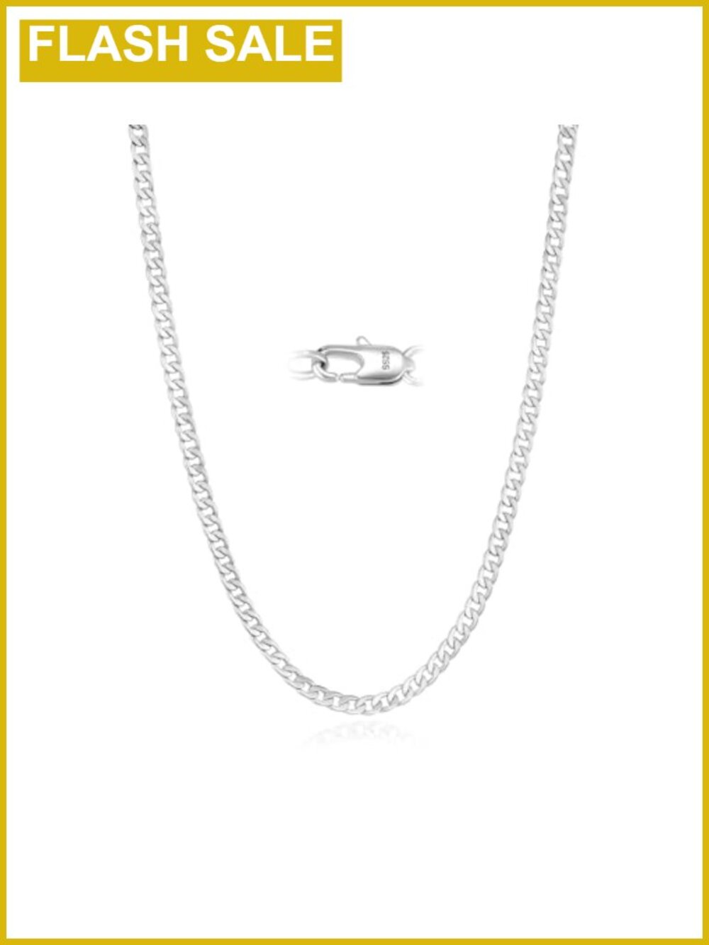 14k Gold Plated Cuban Link Chain Necklace 22in Mens Jewelry